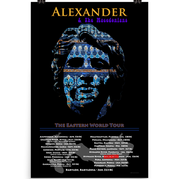 Alexander's Tour Poster