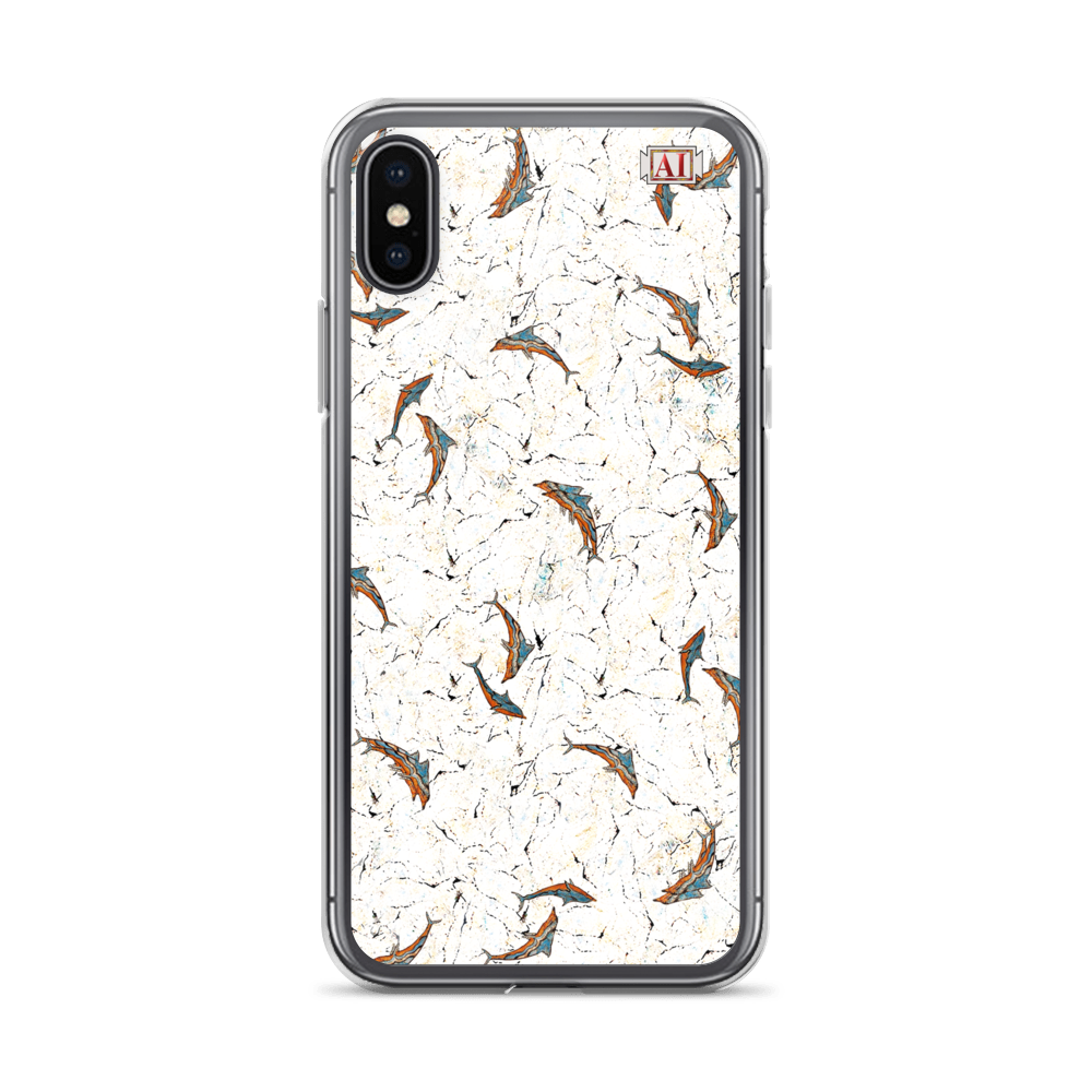 Akrotiri Dolphins iPhone Case