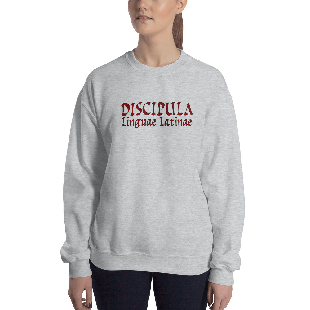 Discipula Linguae Latinae Sweatshirt