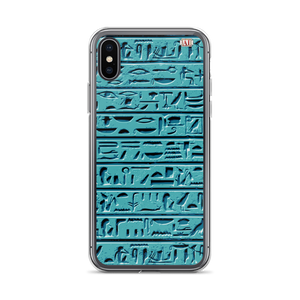 Egyptian Faience Hieroglyphics iPhone Case