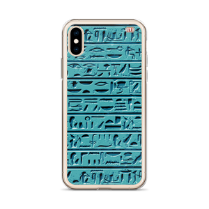 Egyptian Faience Hieroglyphics iPhone Case